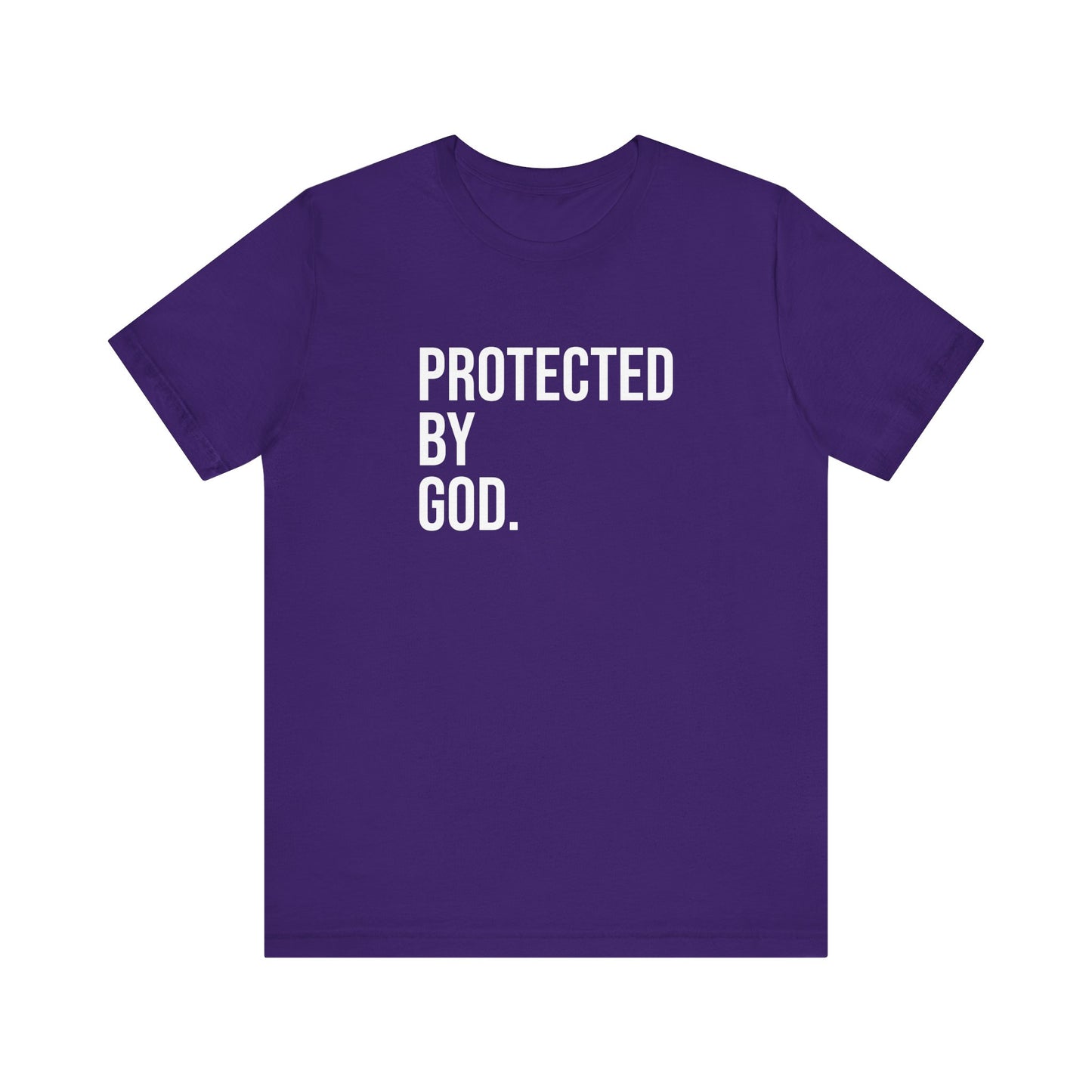 Purple Jersey Short Sleeve Tee