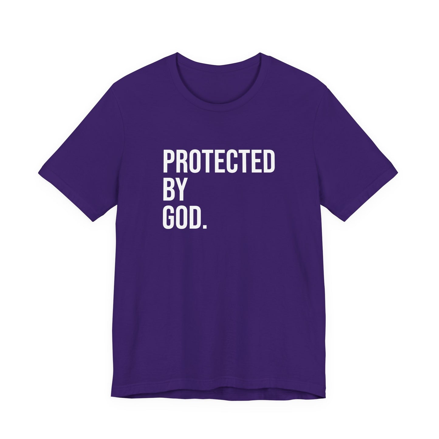 Purple Jersey Short Sleeve Tee