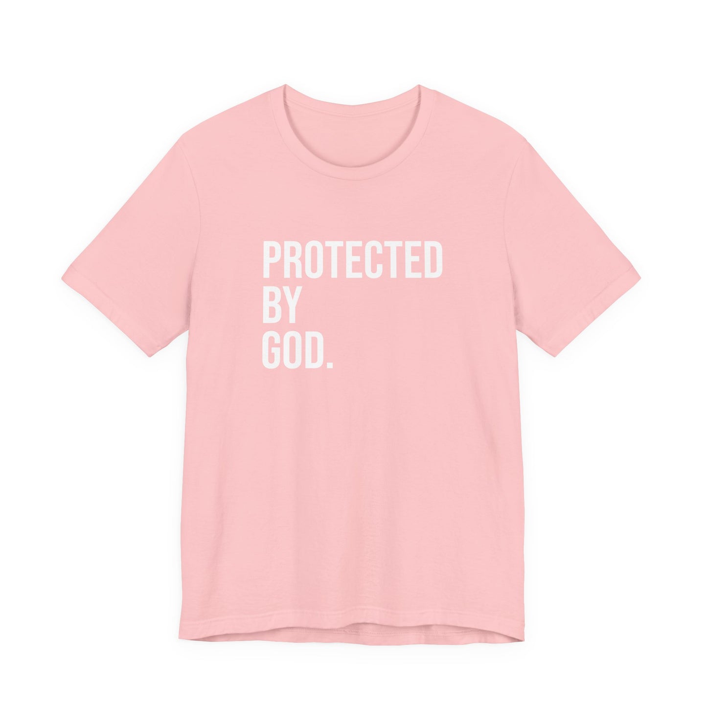Pink Protected By God Tee